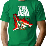 Classic Evil Dead Horror T-Shirt for Men & Women, T-Shirts Graphic Tee - Green