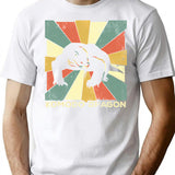 Classic Komodo Dragon Lover Vintage Retro Animal T-Shirt - White