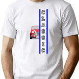Classic Mini Cooper T-Shirt - Retro Graphic Tee for Men & Women - White