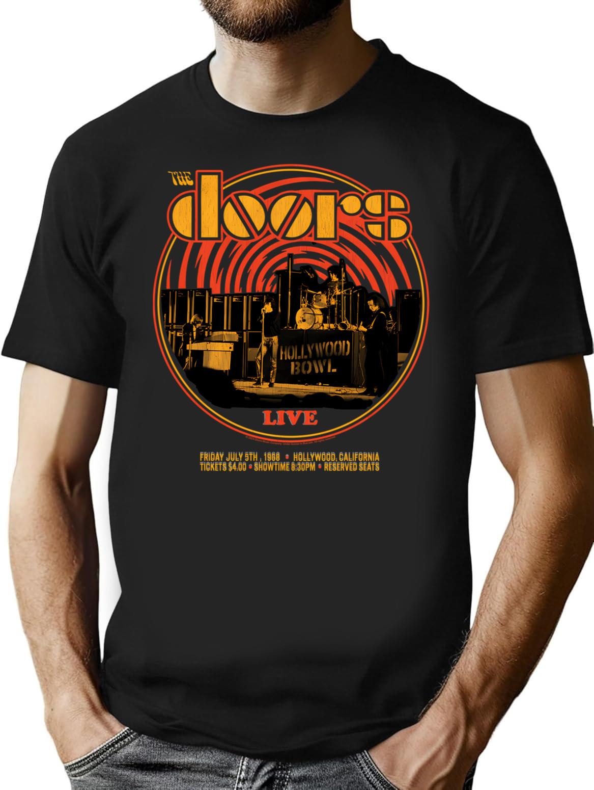 Classic Retro Circle T-Shirt - Black