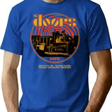 Classic Retro Circle T-Shirt - Blue