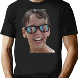 Classic Squints T-Shirt - Retro Graphic Tee for Men & Women - Black