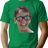 Classic Squints T-Shirt - Retro Graphic Tee for Men & Women - Green