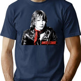 Classic Vintage Renaud France Handsome Funny Man T-Shirt - Navy
