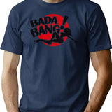 Club Bada Bang Lts Worn T-Shirt for Men & Women, T-Shirts Graphic Tee - Navy