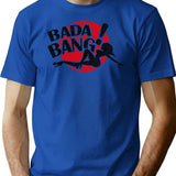 Club Bada Bang Lts Worn T-Shirt for Men & Women, T-Shirts Graphic Tee - Blue