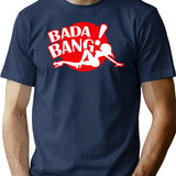 Club Bada Bang T-Shirt for Men & Women, T-Shirts Graphic Tee - Navy