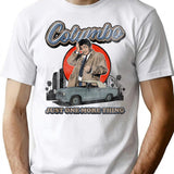 Columbo Detective Vintage Worn Out T-Shirt for Men & Women, T-Shirts Graphic Tee - White