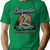 Columbo Detective Vintage Worn Out T-Shirt for Men & Women, T-Shirts Graphic Tee - Green
