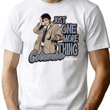 Columbo Just One More Thing T-Shirt for Men & Women, T-Shirts Graphic Tee - White