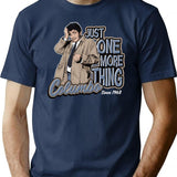 Columbo Just One More Thing T-Shirt for Men & Women, T-Shirts Graphic Tee - Navy