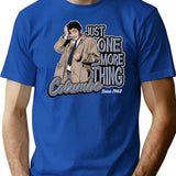 Columbo Just One More Thing T-Shirt for Men & Women, T-Shirts Graphic Tee - Blue