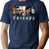 Come Back T-Shirt Halloween Shirt Myers Michael T-Shirt for Men & Women, T-Shirts Graphic Tee - Navy