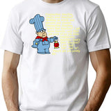 Conjunction Junction Conductor Lyrics T-Shirt for Men & Women, T-Shirts Graphic Tee - White