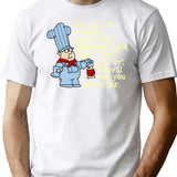 Conjunction Junction Conductor T-Shirt for Men & Women, T-Shirts Graphic Tee - White