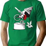 Conqueror T-Shirt for Men & Women, T-Shirts Graphic Tee - Green