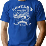 Cooter'S Towing Garage Vintage Hazzard County Dks T-Shirt for Men & Women, T-Shirts Graphic Tee - Blue