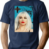 Copy Of Niagara Rock Vintage French Muriel Daniel T-Shirt for Men & Women, T-Shirts Graphic Tee - Navy