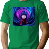 Coraline T-Shirt for Men & Women, T-Shirts Graphic Tee - Green