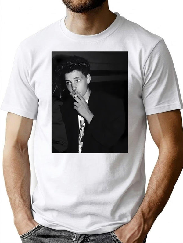 Corey T-Shirt for Men & Women, T-Shirts Graphic Tee - White