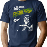 Count Frightenstein T-Shirt for Men & Women, T-Shirts Graphic Tee - Navy