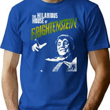 Count Frightenstein T-Shirt for Men & Women, T-Shirts Graphic Tee - Blue
