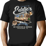 Cousin Eddie'S Rv Service Repair Dks Worn T-Shirt for Men & Women, T-Shirts Graphic Tee - Black