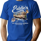 Cousin Eddie'S Rv Service Repair Dks Worn T-Shirt for Men & Women, T-Shirts Graphic Tee - Blue