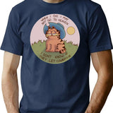 Cowboy Garf T-Shirt for Men & Women, T-Shirts Graphic Tee - Navy