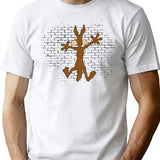 Coyote Wall Crash Dks T-Shirt for Men & Women, T-Shirts Graphic Tee - White