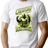 Creature From The Black Lagoon T-Shirt for Men & Women, T-Shirts Graphic Tee - White