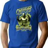 Creature From The Black Lagoon T-Shirt for Men & Women, T-Shirts Graphic Tee - Blue