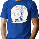 Creep Movie T-Shirt for Men & Women, T-Shirts Graphic Tee - Blue