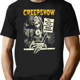 Creepshow Skull T-Shirt for Men & Women, T-Shirts Graphic Tee - Black