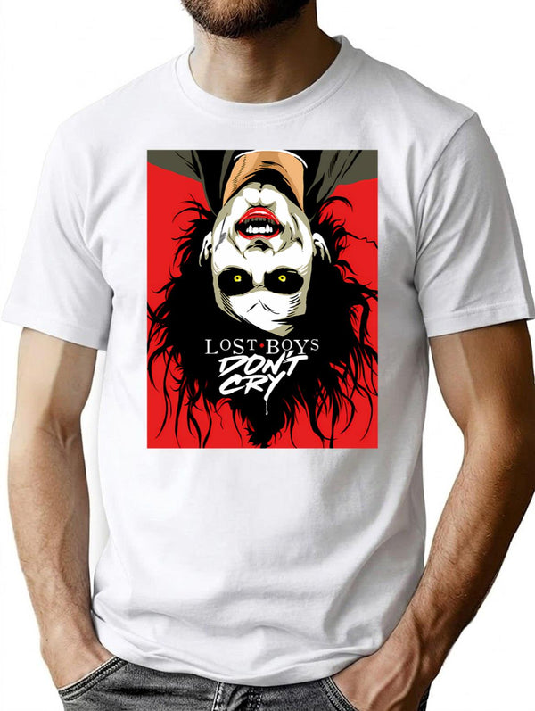 Cry Boys T-Shirt for Men & Women, T-Shirts Graphic Tee - White