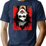 Cry Boys T-Shirt for Men & Women, T-Shirts Graphic Tee - Navy