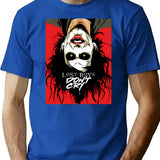 Cry Boys T-Shirt for Men & Women, T-Shirts Graphic Tee - Blue