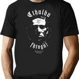 Cthulhu Fhtagn - Eldritch Dreamer - Lovecraftian Mythos Wear T-Shirt for Men & Women, T-Shirts Graphic Tee - Black