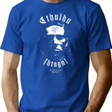 Cthulhu Fhtagn - Eldritch Dreamer - Lovecraftian Mythos Wear T-Shirt for Men & Women, T-Shirts Graphic Tee - Blue