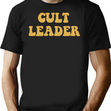 Cult Leader T-Shirt for Men & Women, T-Shirts Graphic Tee - Black