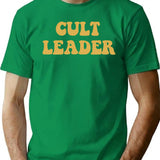 Cult Leader T-Shirt for Men & Women, T-Shirts Graphic Tee - Green