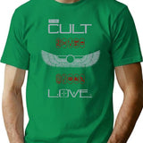 Cult T-Shirt for Men & Women, T-Shirts Graphic Tee - Green
