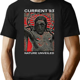 Current-93-Nature-Unveiled T-Shirt for Men & Women, T-Shirts Graphic Tee - Black
