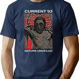 Current-93-Nature-Unveiled T-Shirt for Men & Women, T-Shirts Graphic Tee - Navy