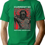 Current-93-Nature-Unveiled T-Shirt for Men & Women, T-Shirts Graphic Tee - Green