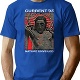 Current-93-Nature-Unveiled T-Shirt for Men & Women, T-Shirts Graphic Tee - Blue
