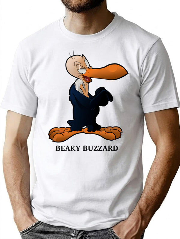 Cute Beaky T-Shirt for Men & Women, T-Shirts Graphic Tee - White
