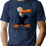 Cute Beaky T-Shirt for Men & Women, T-Shirts Graphic Tee - Navy