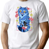 Cute Cat Bird Jinu'S Pets Demons T-Shirt for Men & Women, T-Shirts Graphic Tee - White