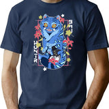 Cute Cat Bird Jinu'S Pets Demons T-Shirt for Men & Women, T-Shirts Graphic Tee - Navy
